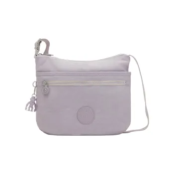 Kipling Polyamide Crossbody Bag, Shoulder Bag Women's Light Purple
