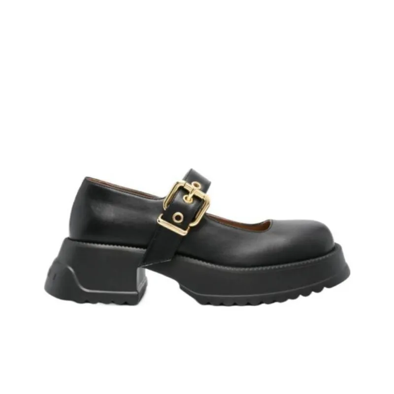 MARNI Buckle Detailed Platform Mary Janes Women's-1