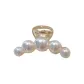 Trumpets Transparent Pearl Claw Clip-4.5cm