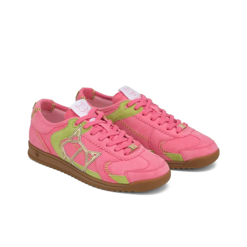 Naked Wolfe Exposure Low Top Skateboard Shoes Women's Pink-2