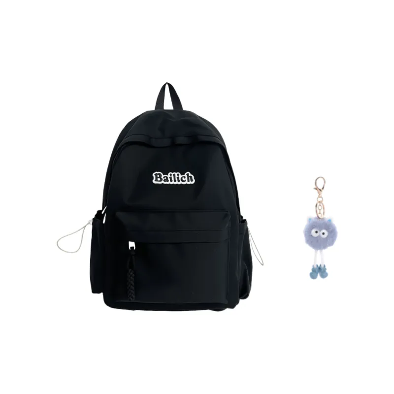 KAMLUI Composite Cloth Backpack Regular Unisex Pink/Black/Light Blue/Green/Ecru-6