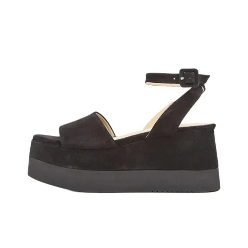 Paloma Barceló Strap Sandals 8.5cm Women's Black