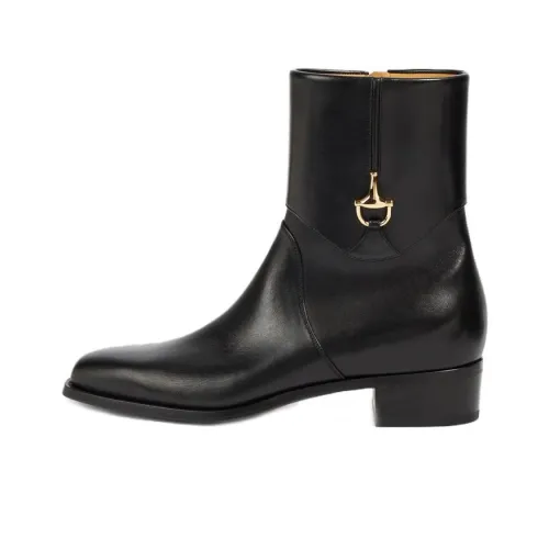 GUCCI Ankle Boots Men Black