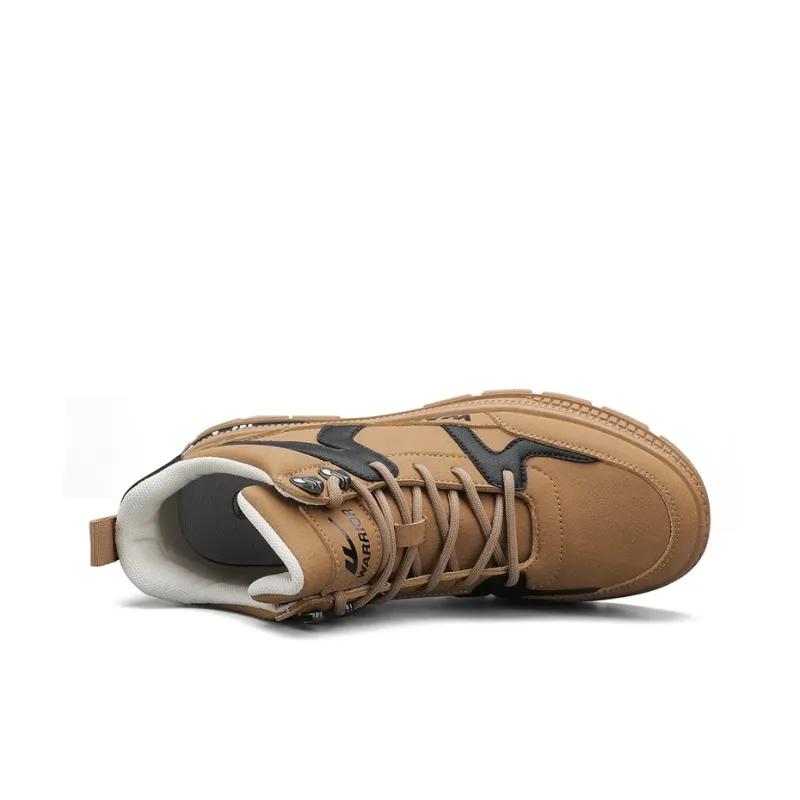 Warrior Work Boots Men's Khaki Black-2