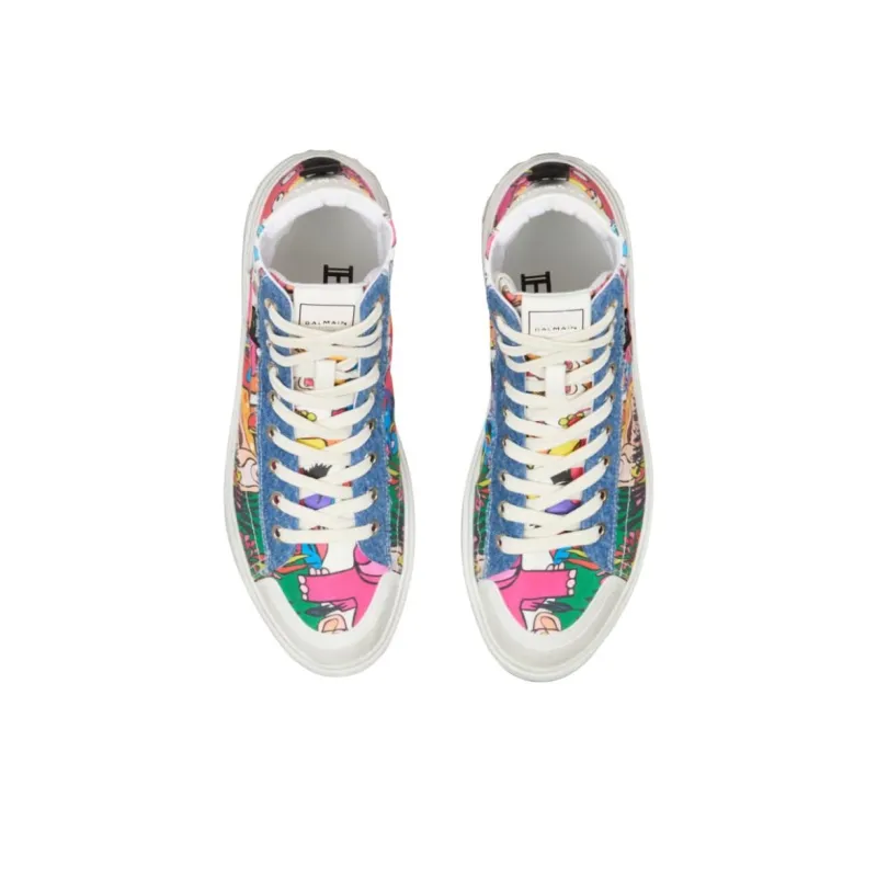 BALMAIN X Disney High-top Sneakers Women's-3