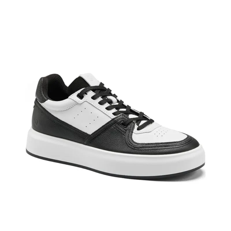 Ecco Skateboard Shoes Men's Black White-3