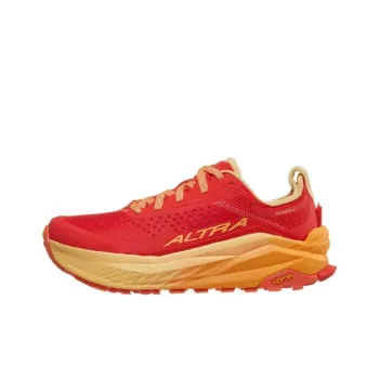 Altra Anti Slip Wear Resistant Low Top Trail Running Running Shoes Unisex Red