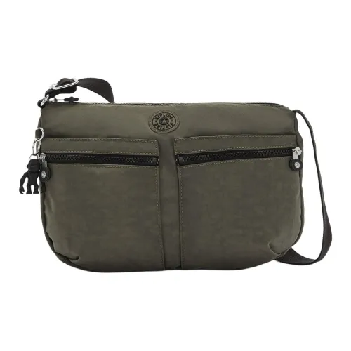 Kipling Crossbody Bags Gray Green