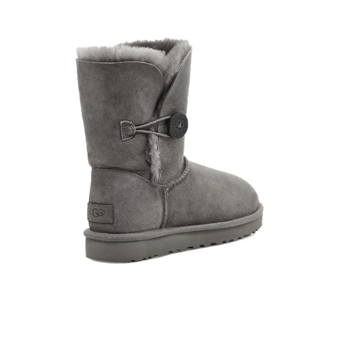 Ugg mini bailey button grey hotsell