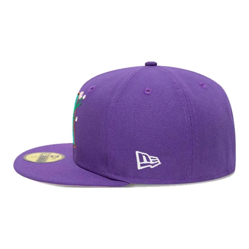 New Era Polyester Baseball Caps Men's Purple-2