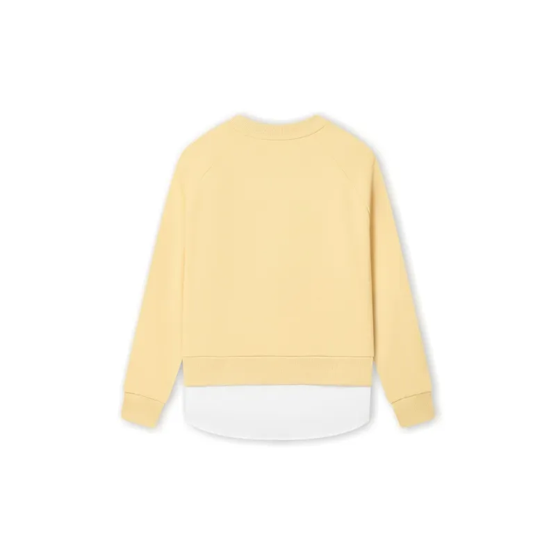 FILA Sweatshirt Women's Golden Armor Yellow-1
