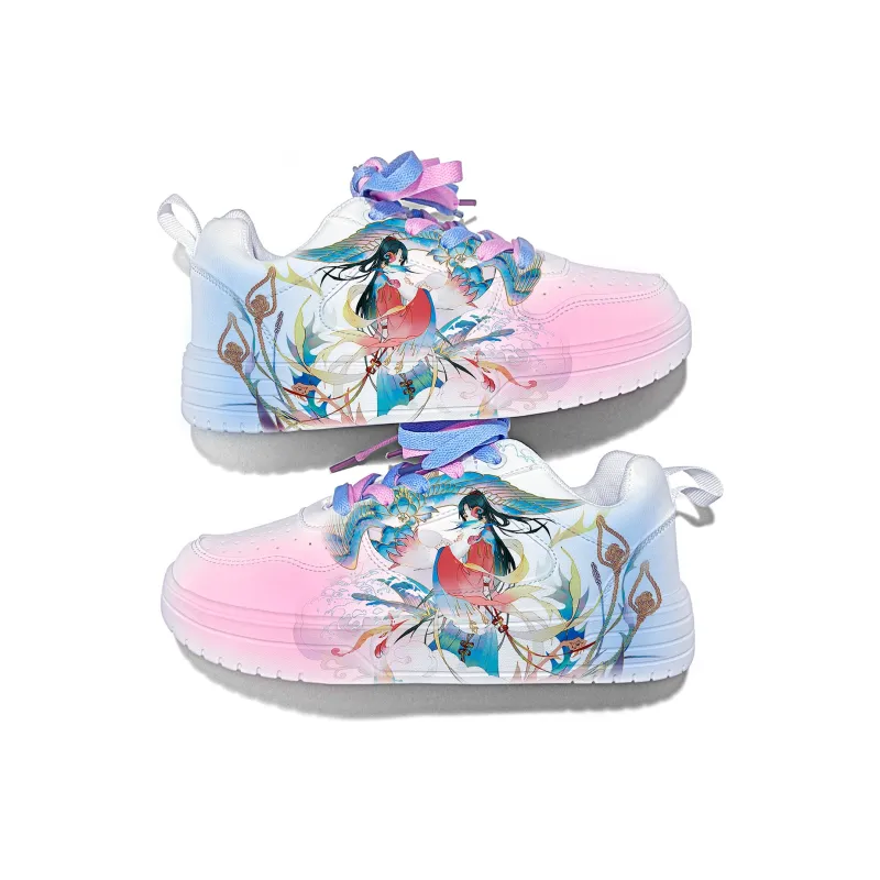 Cold Cicadas Yesterday Lightweight And Breathable Low-Top Skateboard Shoes Unisex-1