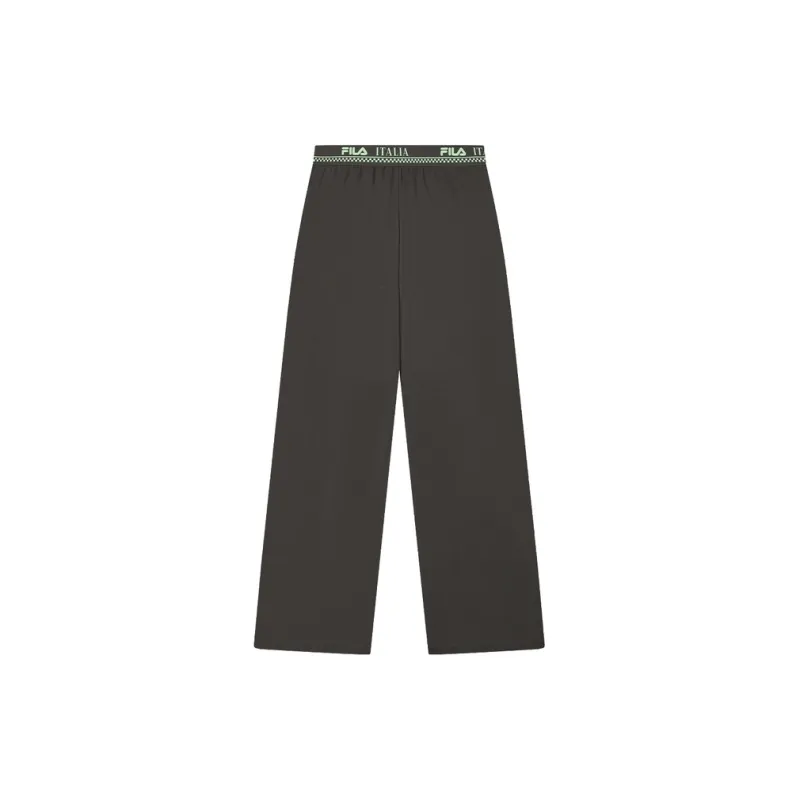 FILA Knitted Sweatpants Women's Morning Night Gray-1
