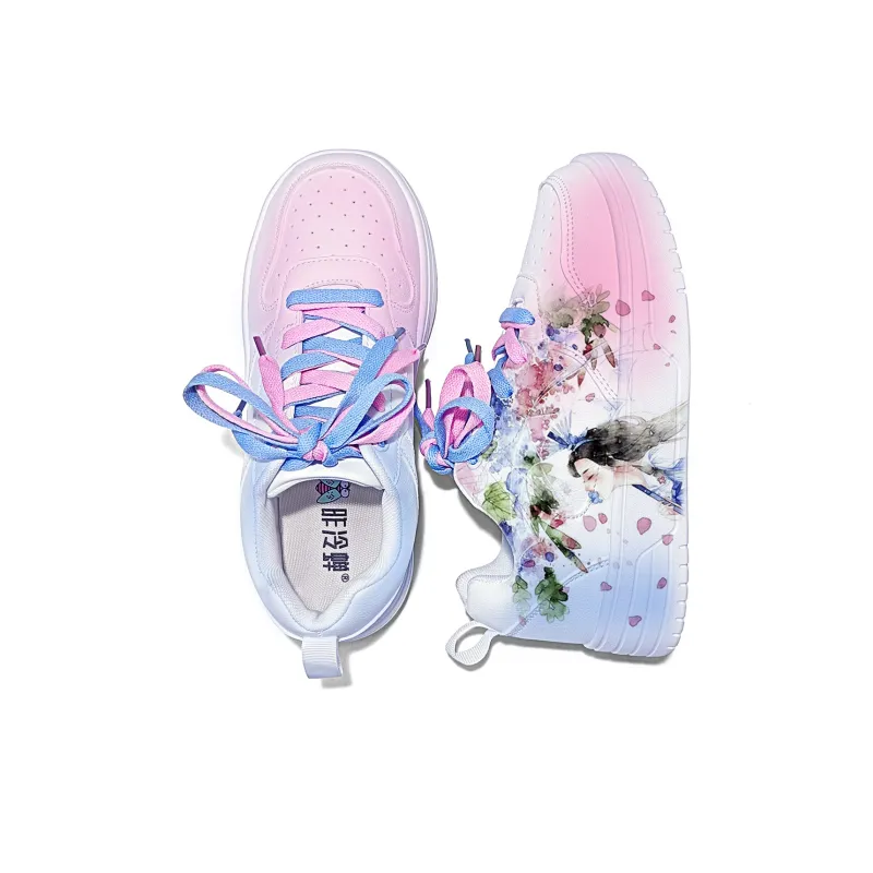 Cold Cicadas Yesterday Lightweight And Breathable Low Top Skateboard Shoes Unisex-4