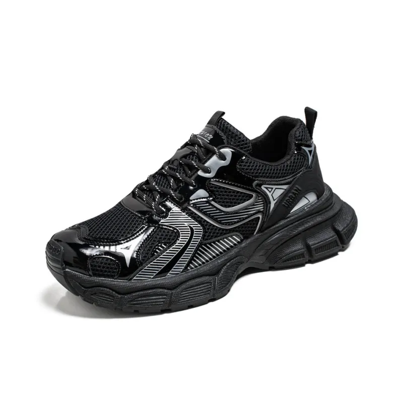 URBAN AUTHENTIC Slip Resistant, Abrasion Resistant, Height Increasing, Breathable Chunky Sneakers Men's-9