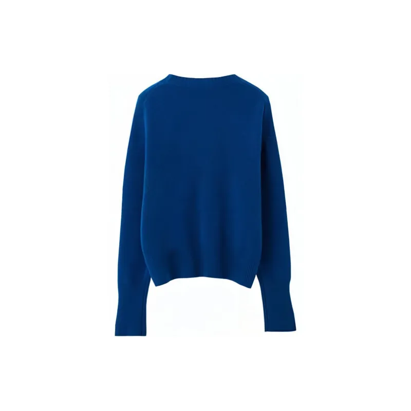SOON FLOWER Sweater Women's Red-3