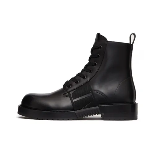 Valentino VL7N Ankle Boots Men Black