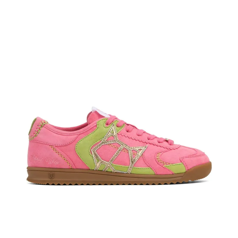 Naked Wolfe Exposure Low Top Skateboard Shoes Women's Pink-1