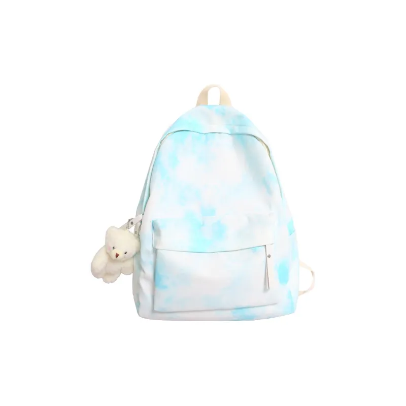 KAMLUI Nylon Backpack Laptop Bag Regular Unisex Multicolor-5