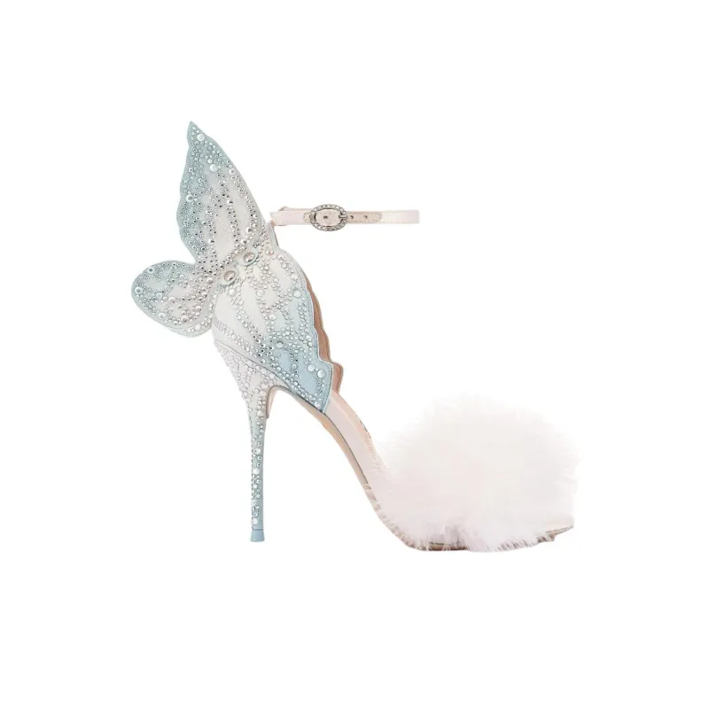 Sophia Webster Chiara Strap Sandals 10cm Women's Blue-1