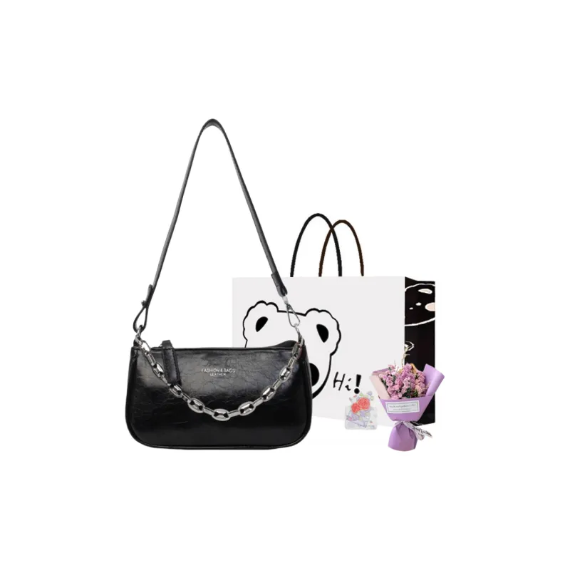 NX DOUGHNUT PU Handbag, Shoulder Bag Women's Silver, Dazzling Color, Silver, Black, Pink, Gold-35