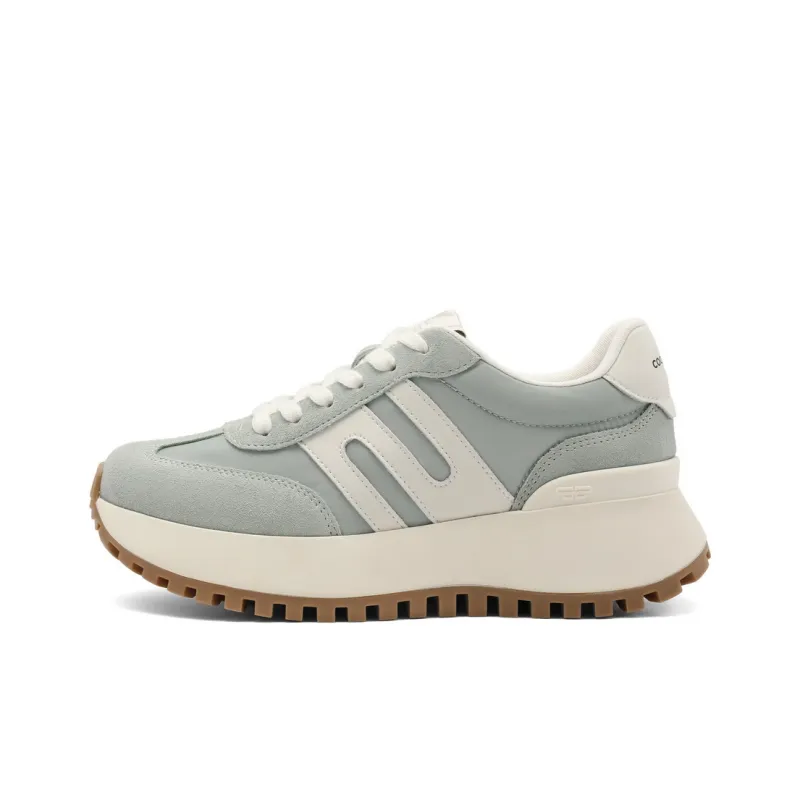 BELLE Wear-resistant Lightweight Breathable And Non-slip. Low-Top Casual Shoes Women's-0
