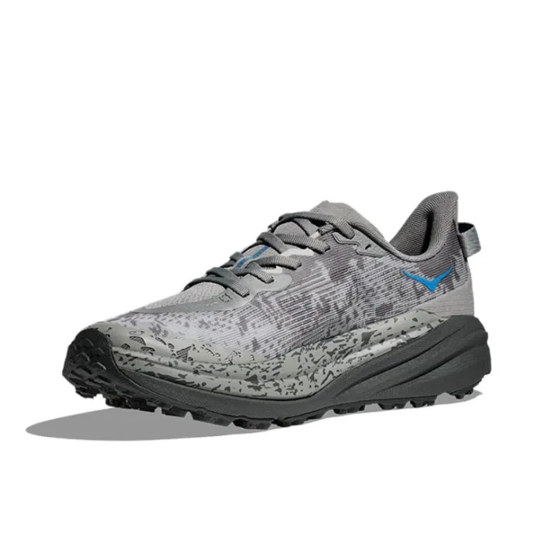 HOKA ONE ONE Speedgoat 6 Galactic Grey Hoka Blue-2