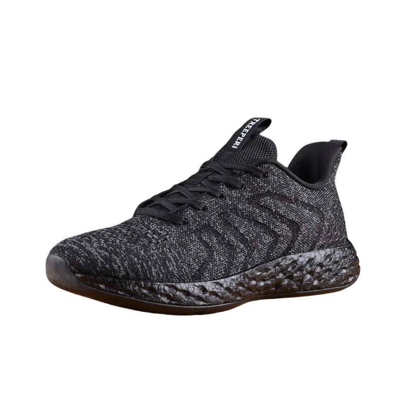 TREEPERI Running Shoes Unisex Low Top Gray-2