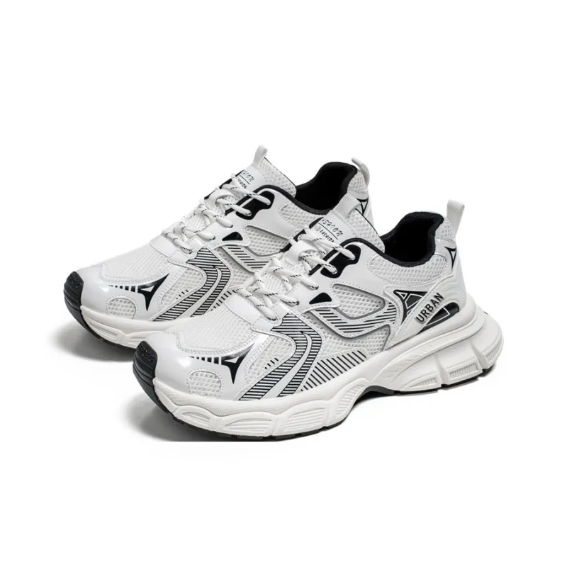 URBAN AUTHENTIC Slip Resistant, Abrasion Resistant, Height Increasing, Breathable Chunky Sneakers Men's-4