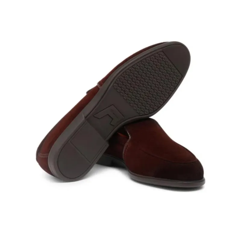 Santoni Loafers Men Red-4