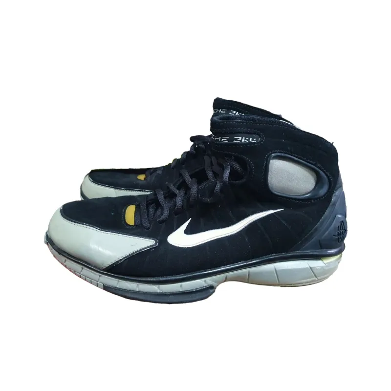 Nike 2K4 Anti-Slip Wear-Resistant Mid-Top Running Shoes Men's Black-2
