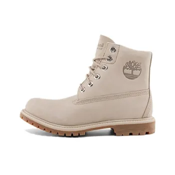 Timberland Nellie 6 Inch Waterproof Boots 'Light Taupe Nubuck' Women's