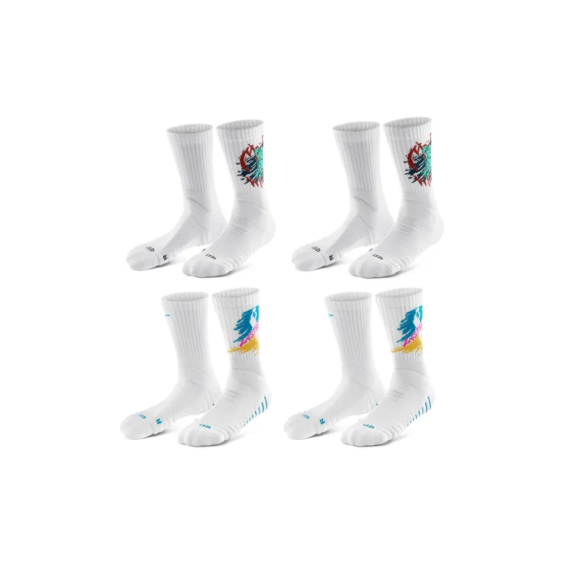 I.t.b Basketball Socks Men's 4 Pack-8