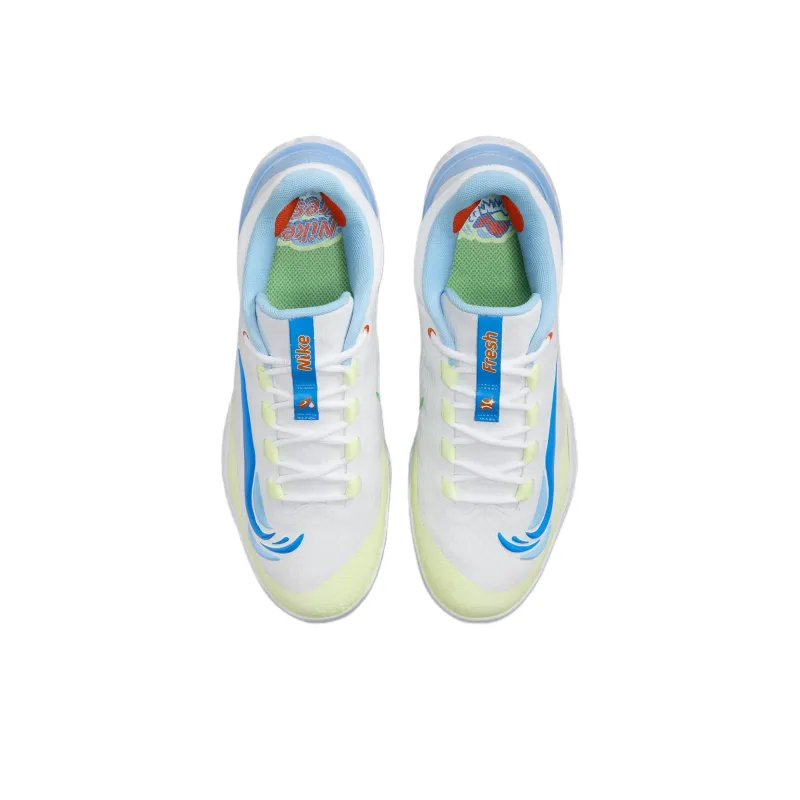 Nike Alpha Huarache Elite 4 Anti Slip Wear Resistant Low Top Training Shoes Unisex White-3