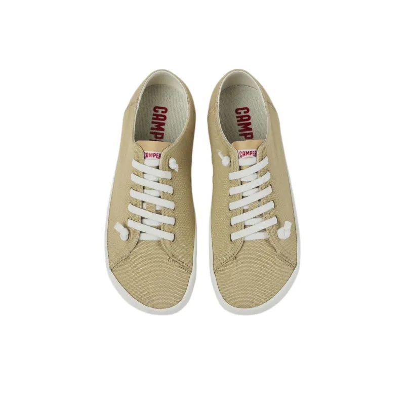 CAMPER Peu Canvas Shoes Men's Light Yellow-3