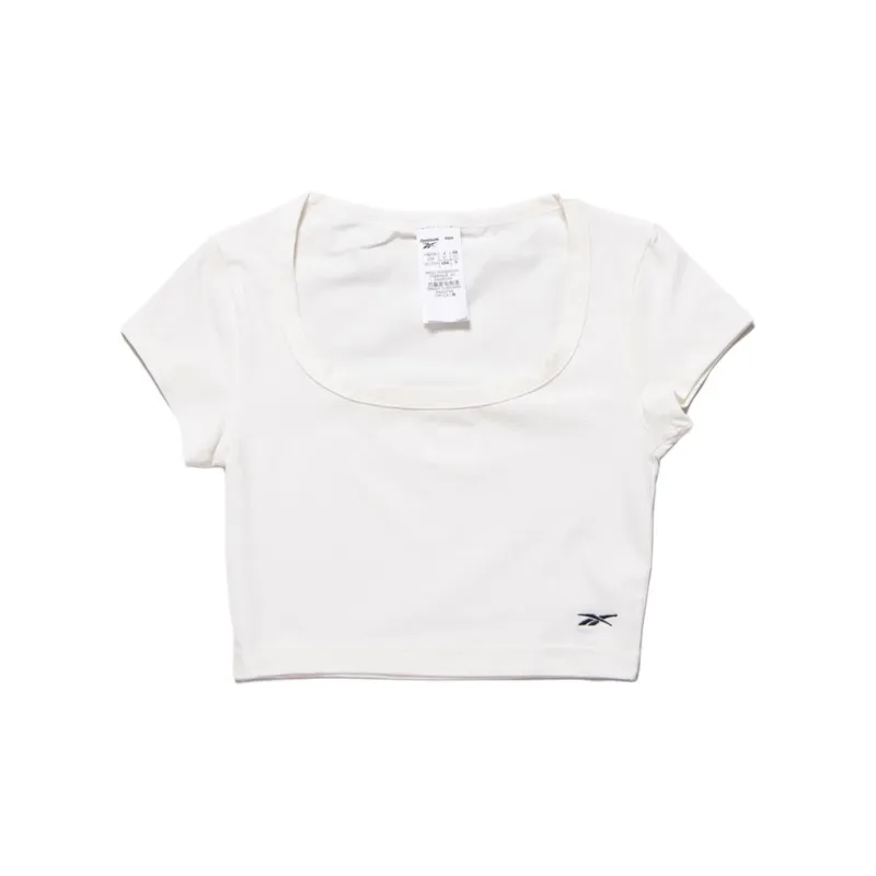 Reebok T-Shirts Women's Chalk-1