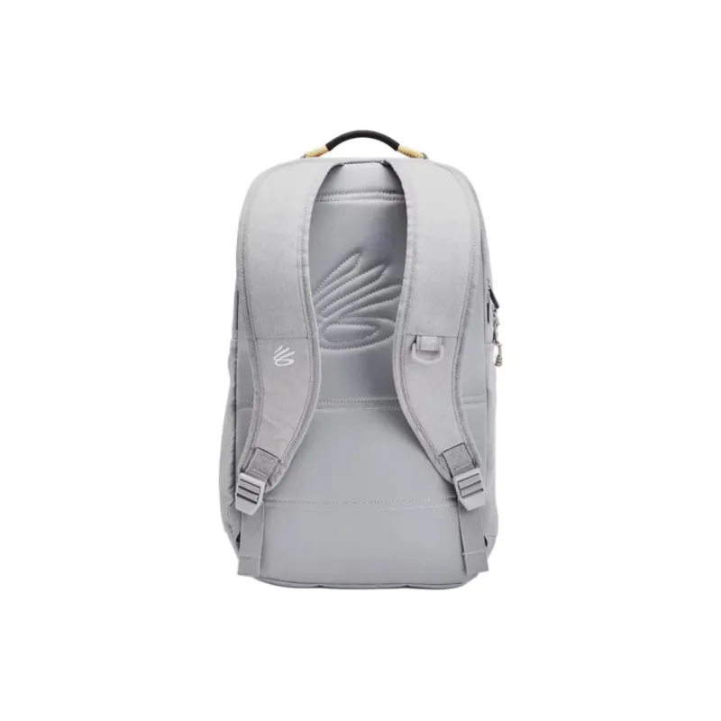 Under Armour Polyester Backpack Regular Unisex Modern Gray-1