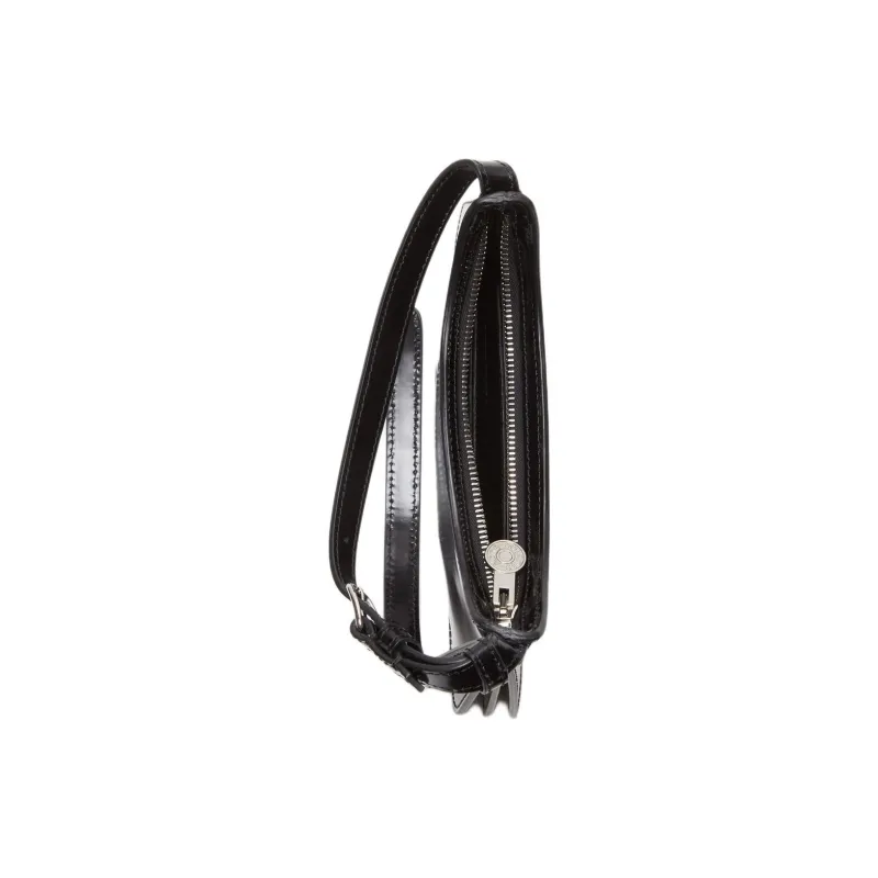 Acne Studios Platt Series Calfskin Handbag Shoulder Bag Women's Black-2