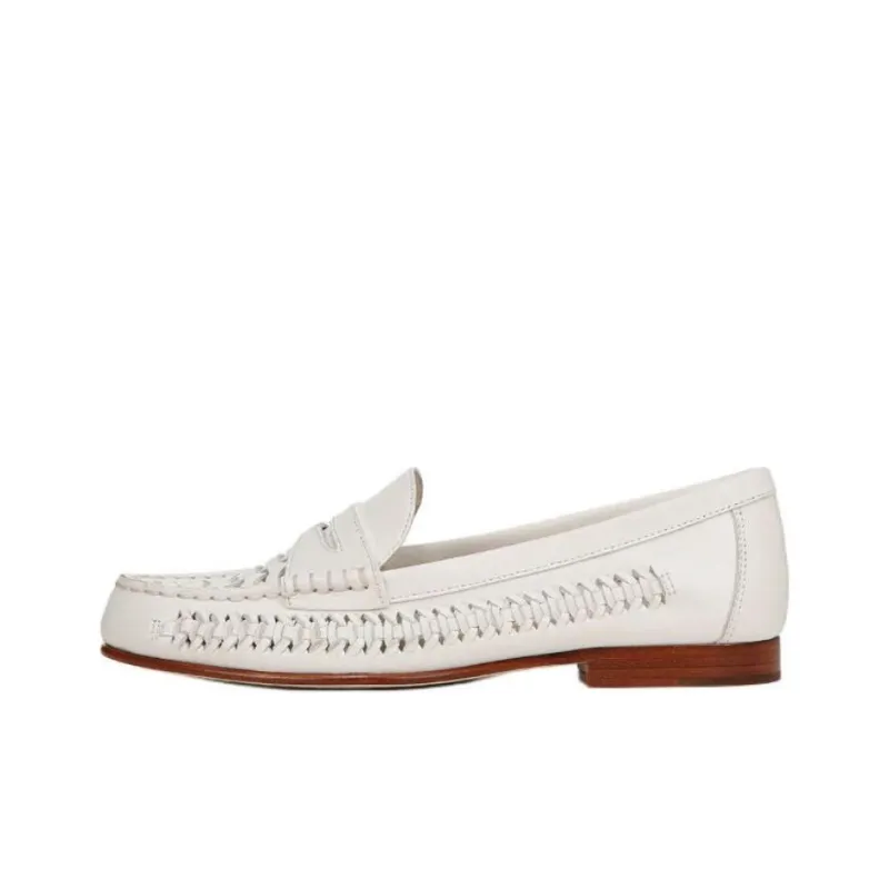 VERONICA BEARD Penny Loafers Women's White-0