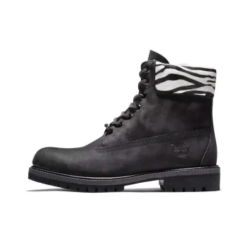 Timberland Safari Zebra 6 Inch Waterproof Boot 'Black'