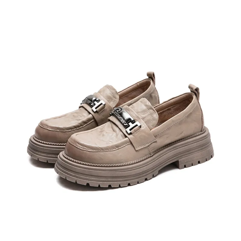Jay Loafers Women's Brown/Beige/Black-6