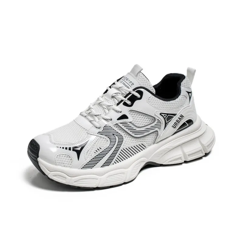 URBAN AUTHENTIC Slip Resistant, Abrasion Resistant, Height Increasing, Breathable Chunky Sneakers Men's-5