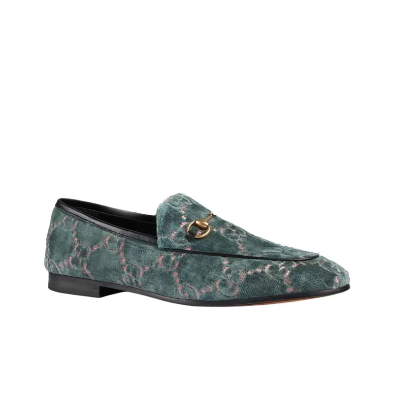 GUCCI Loafers Women's Green-1