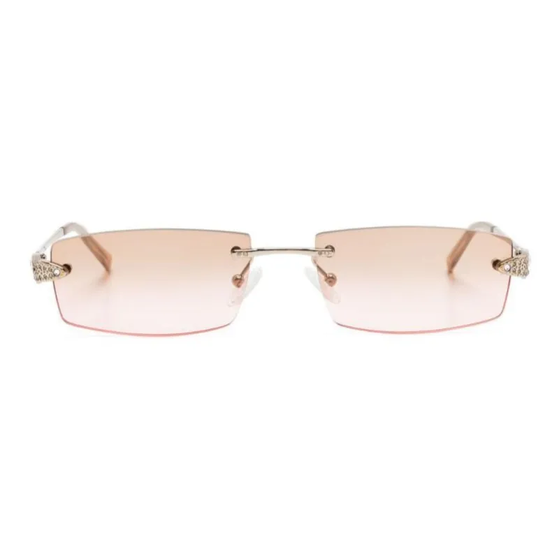 BVLGARI Rimless-frame Sunglasses-1