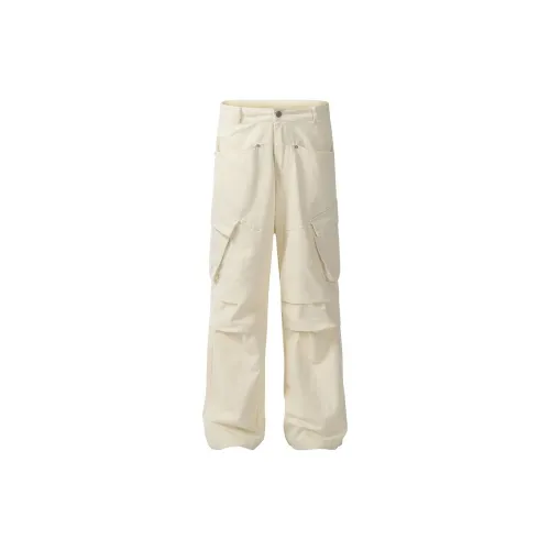 ZWMH Cargo Pants Unisex Beige