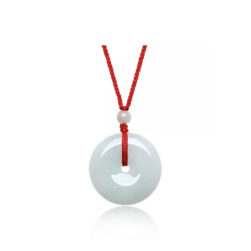 BYTHERE Bean Type Jadeite Pendants Unisex-1