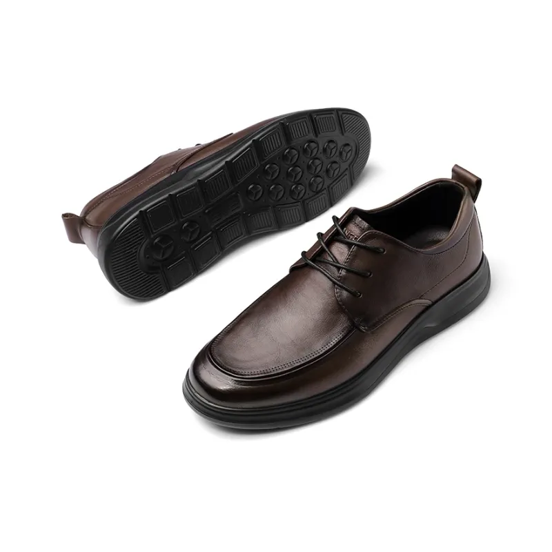 Strongman 3515 Dress Shoes Men's Black Brown-7