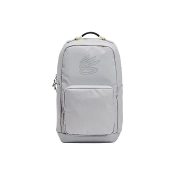 Under Armour Polyester Backpack Regular Unisex Modern Gray
