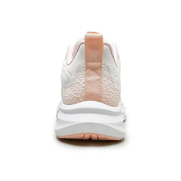 Warrior Low Top Casual Running Shoes Women's White Pink Red-2