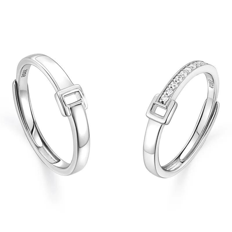 KADER S925 Silver Rings Unisex Silver Box-3